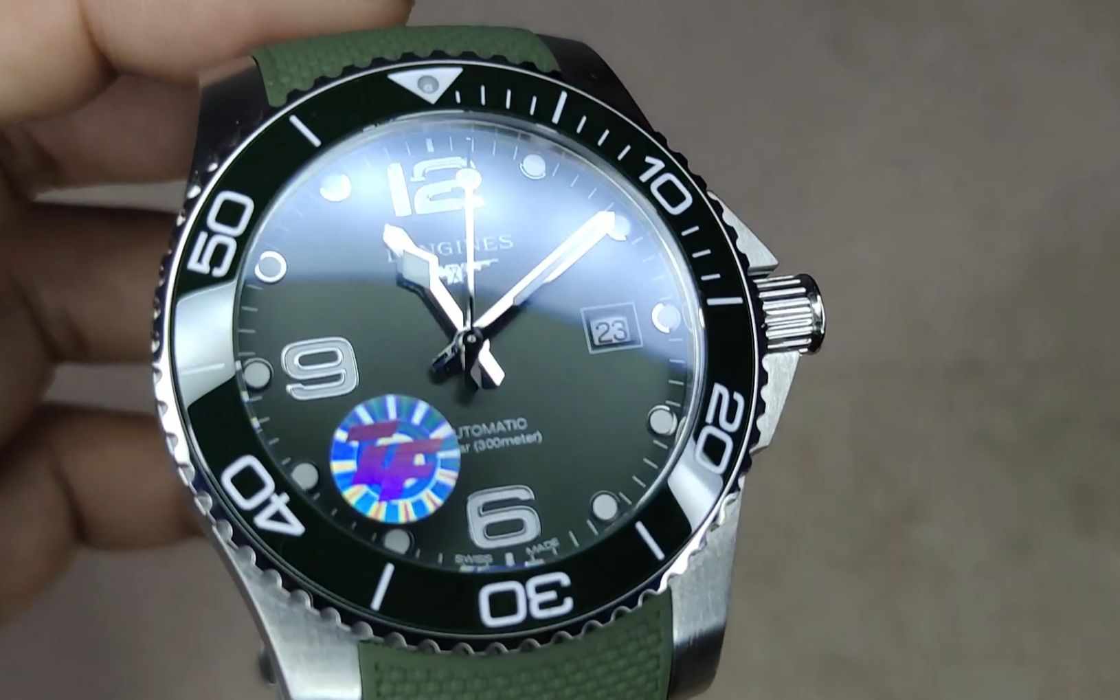 zf浪琴康卡斯水中霸主荣耀降临绿康评测