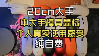 [鼠标]20cm大手 中大手模具鼠标 个人真实使用感受 纯自费