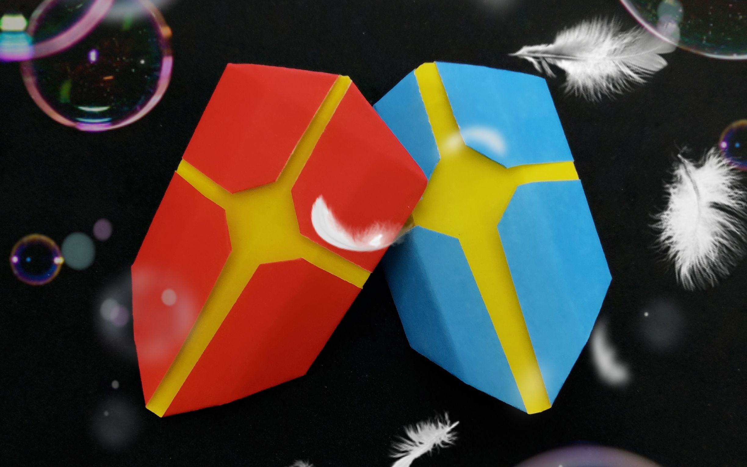 【折纸】圣殿盾牌的折纸教程