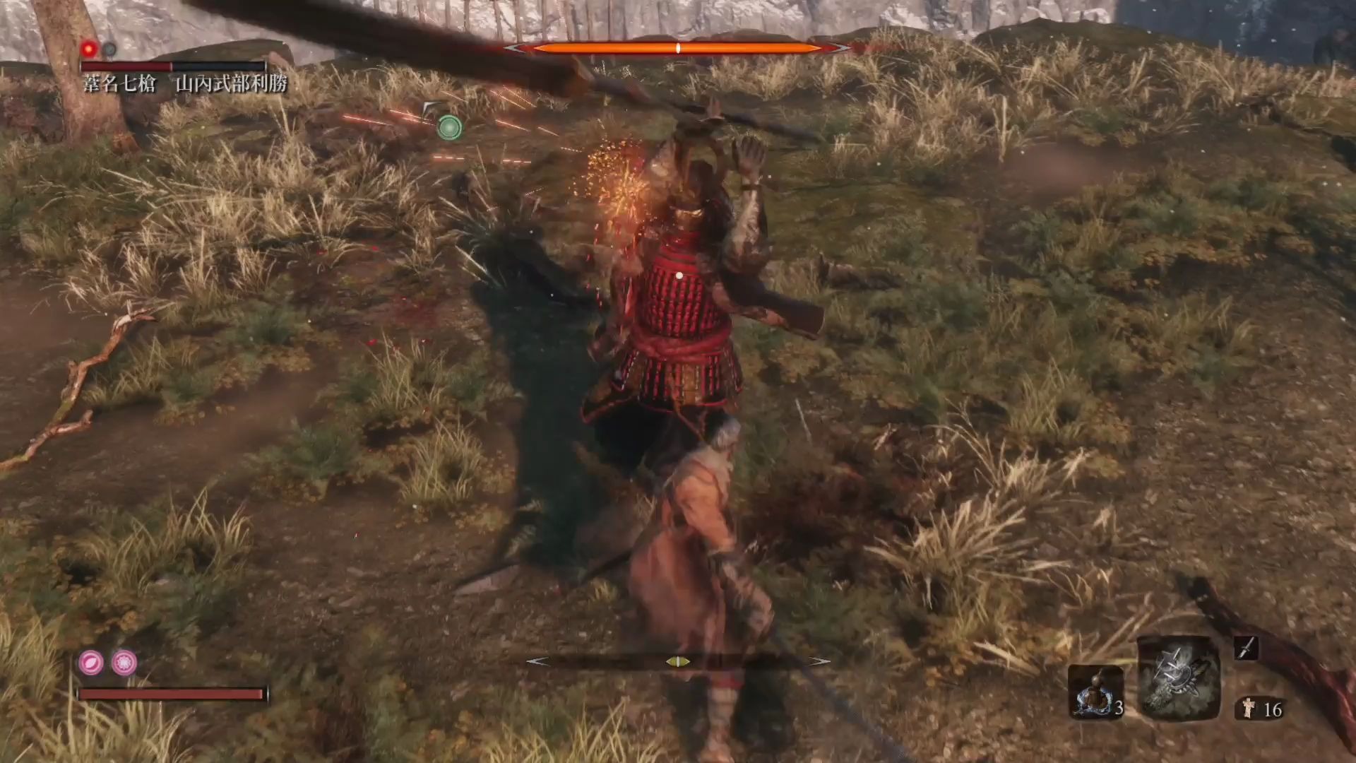 只狼精英怪-山内式部利胜