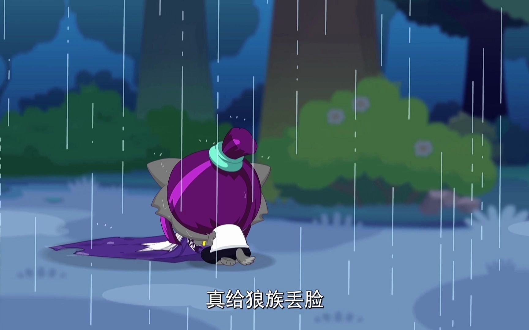 喜羊羊与灰太狼之筐出胜利小紫太狼可太叫人心疼了