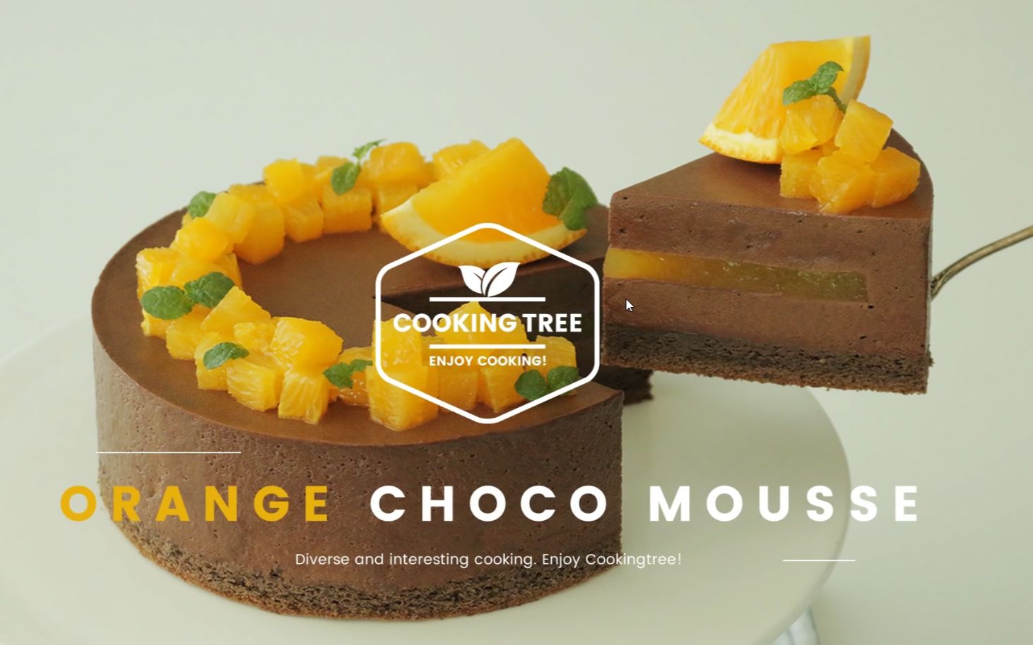 【Cooking tree】Mousse Cake(慕斯蛋糕)制作全系列视频 新哔哩哔哩bilibili