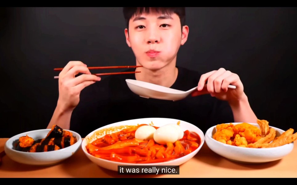 [ ajeoc]sub) tteokbokki mukbang eating show