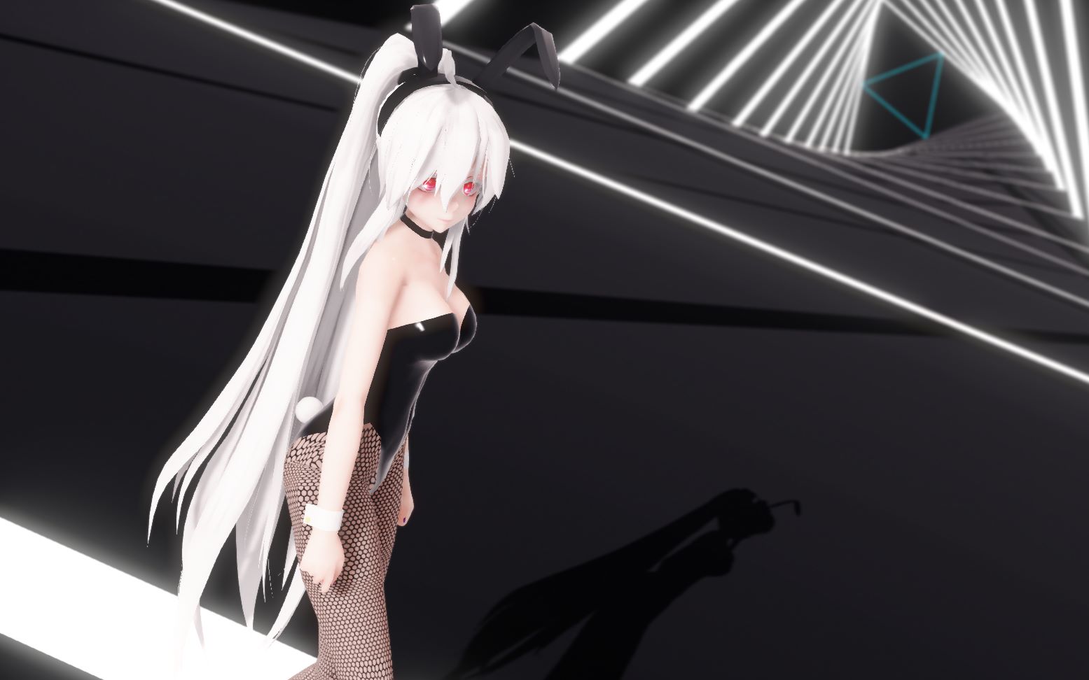 【弱音mmd】【千粉纪念】嘿,要和兔女郎弱音一起兜风吗?