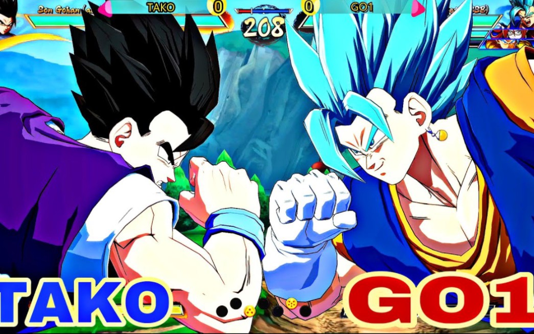 [图]【龙珠斗士Z】好果断的GO1 CHAN！DBFZ TAKO VS GO1 [Dragon Ball FighterZ]