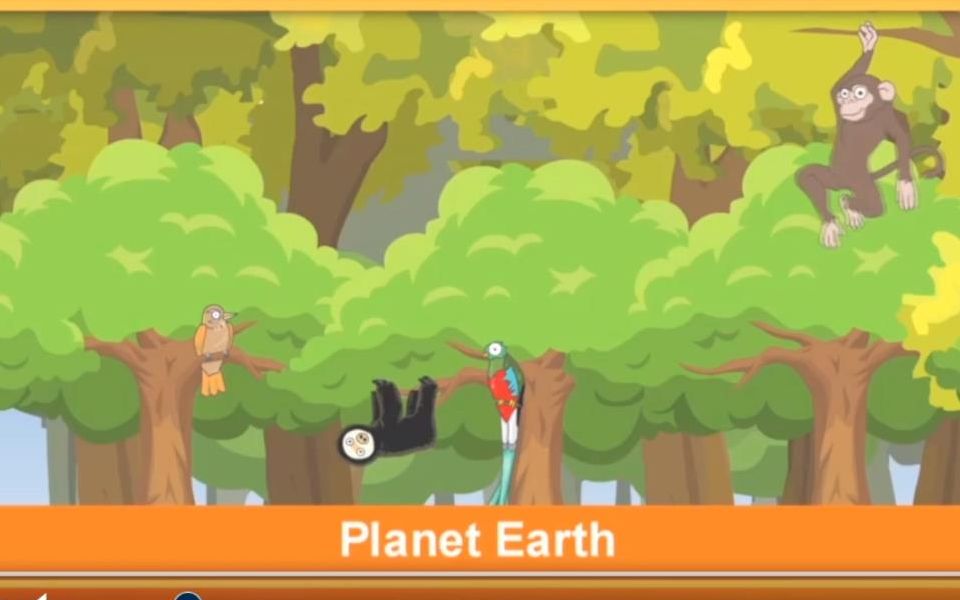 [图]英语小故事（系列3）12-Planet Earth