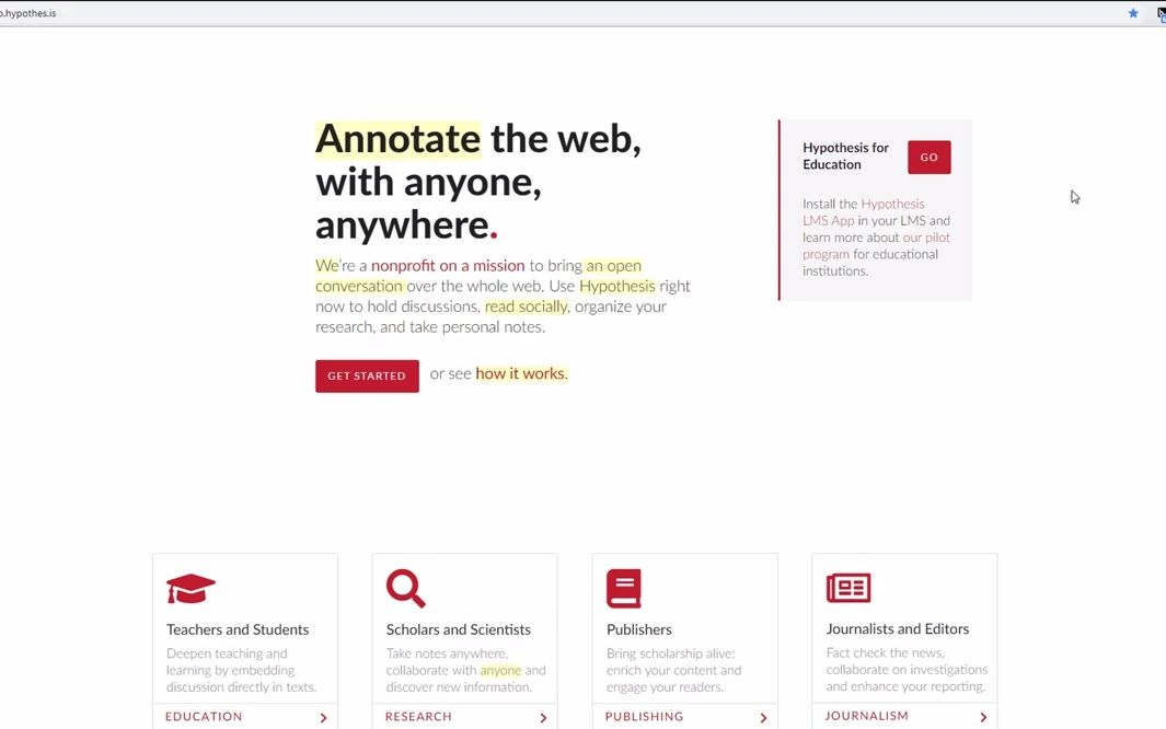 浏览器:网页标注工具 Hypothesis 的介绍 —— Introduction to Web Annotation with Hypothesis哔哩哔哩bilibili
