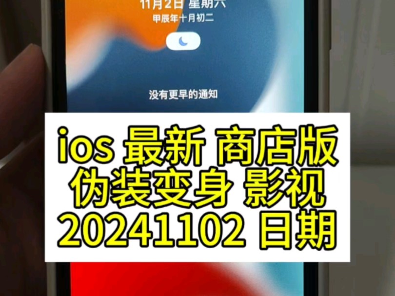 ios 最新 商店版 伪装变身 影视 20241102 日期哔哩哔哩bilibili