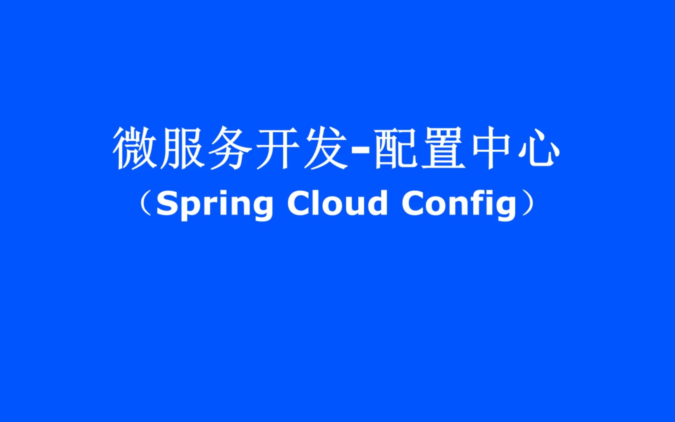 04 spring cloud config up up 