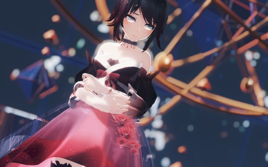 【病娇模拟mmd/改模配布】深深地 深深地 下沉-lil goldfish | 私设