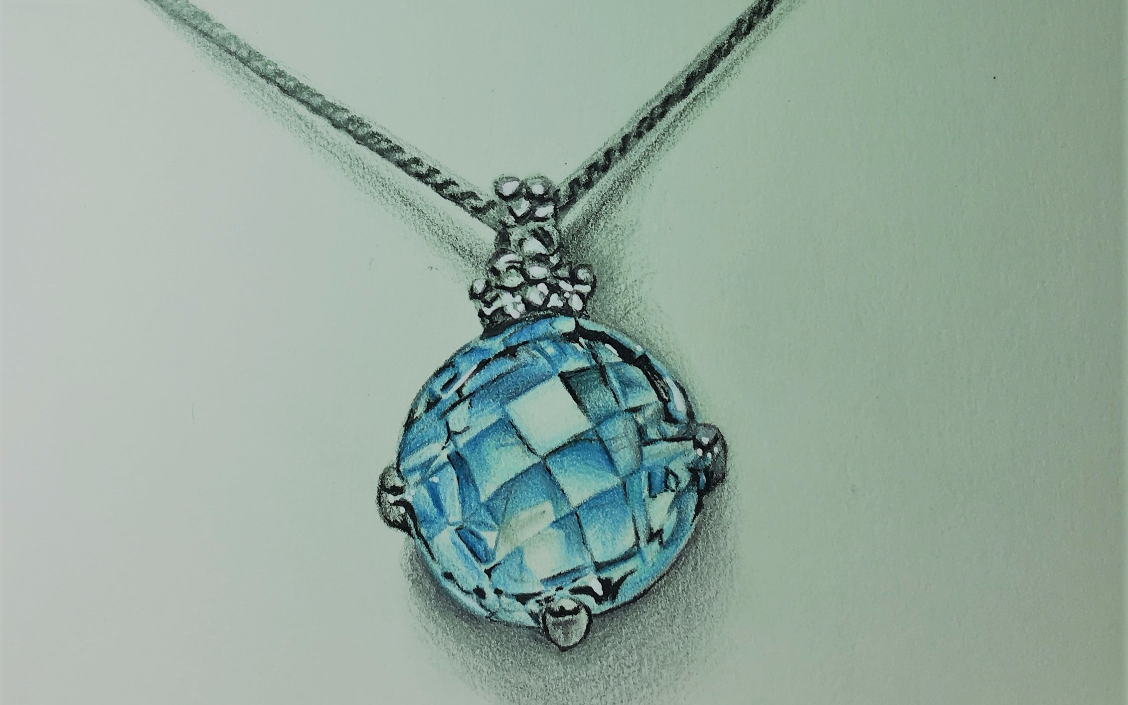 【彩铅小物--水晶】