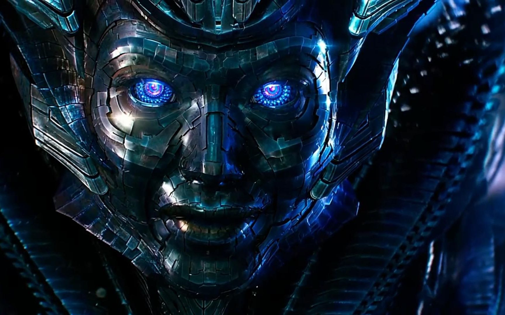 在造物主昆塔莎面前擎天柱一点招架之力都没有