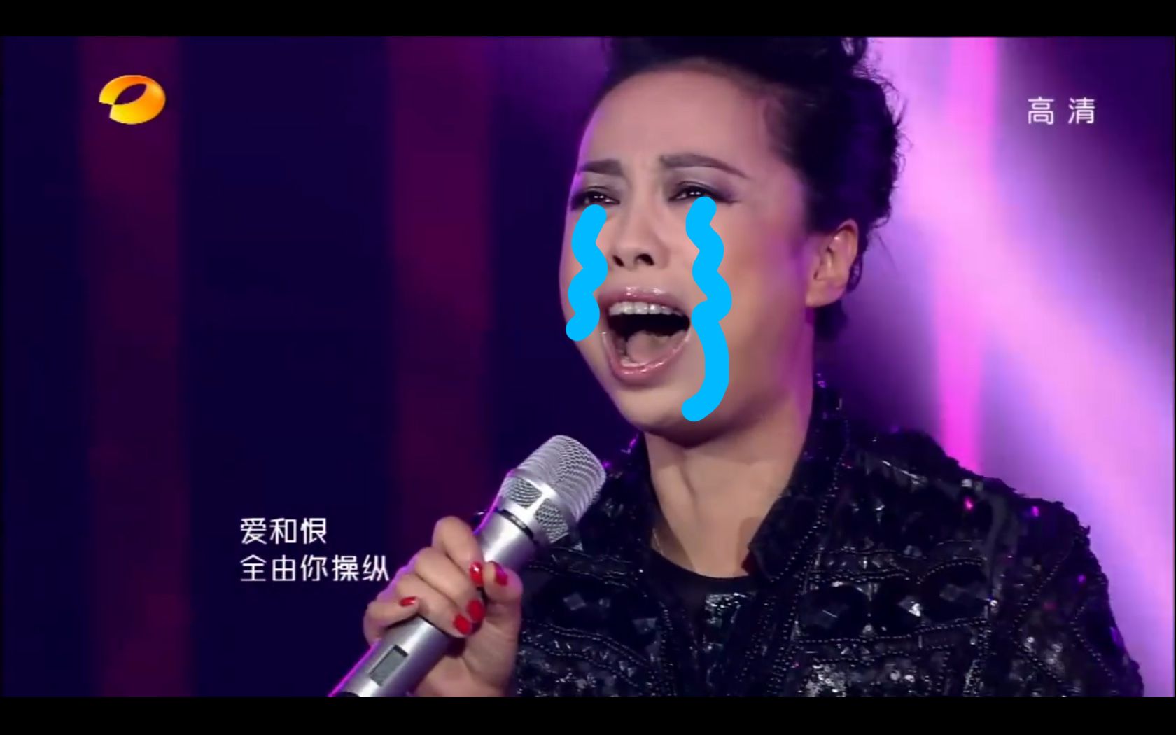 恶搞黄妈参加中国梦之声惨遭韩红