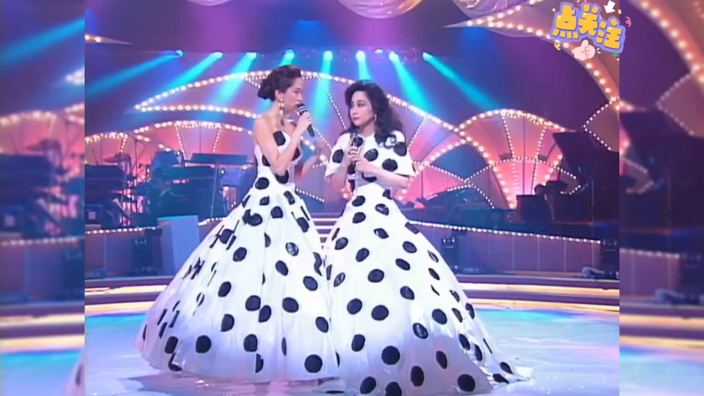 徐小凤/梅艳芳两大歌后,同台经典合作.