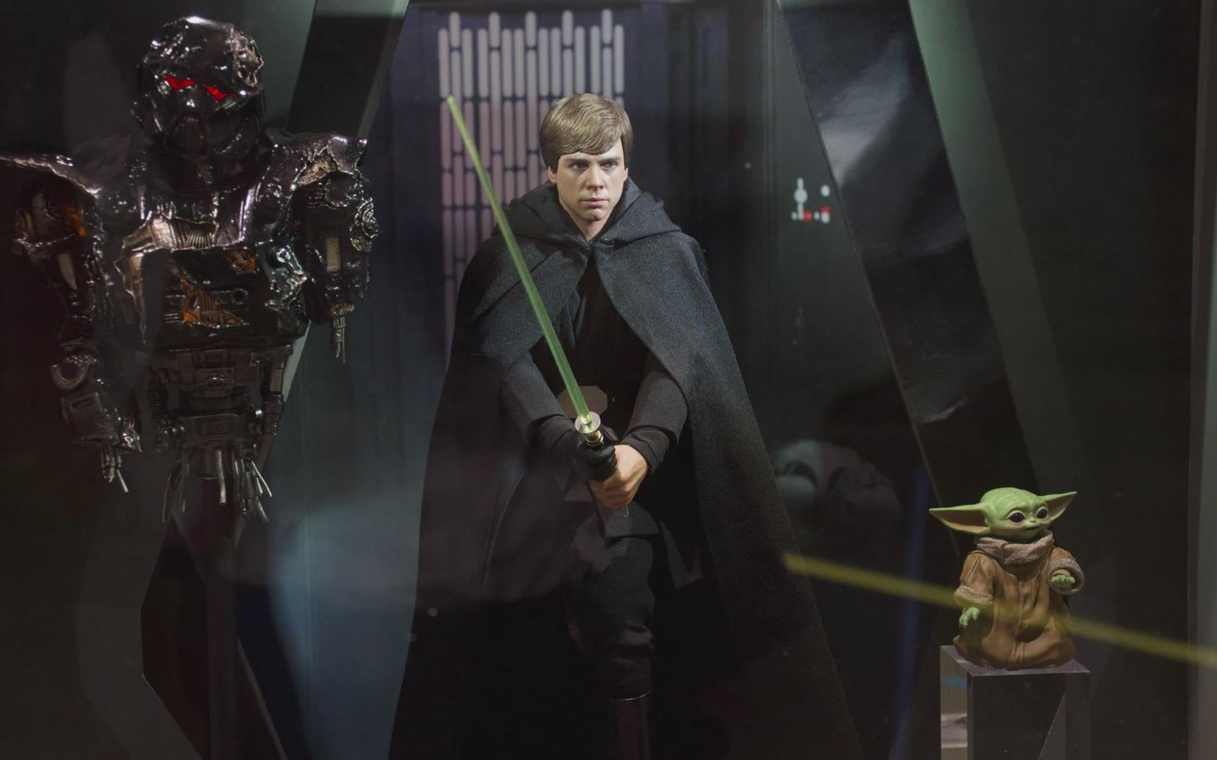 hot toys《星球大战:曼达洛人》卢克·天行者 实物拍摄