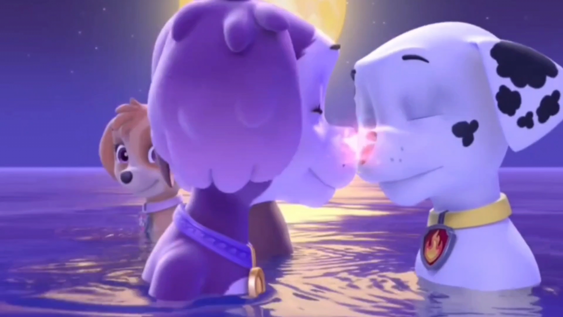 【汪汪队立大功】阿宝船长和汪汪队遇到人鱼狗被变成人鱼狗狗