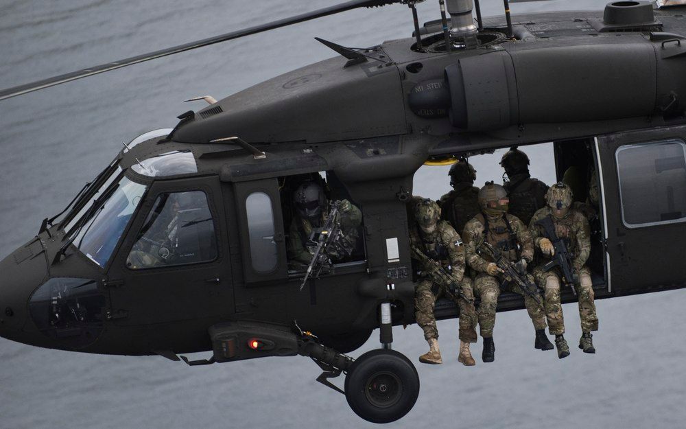 瑞典特种部队展示