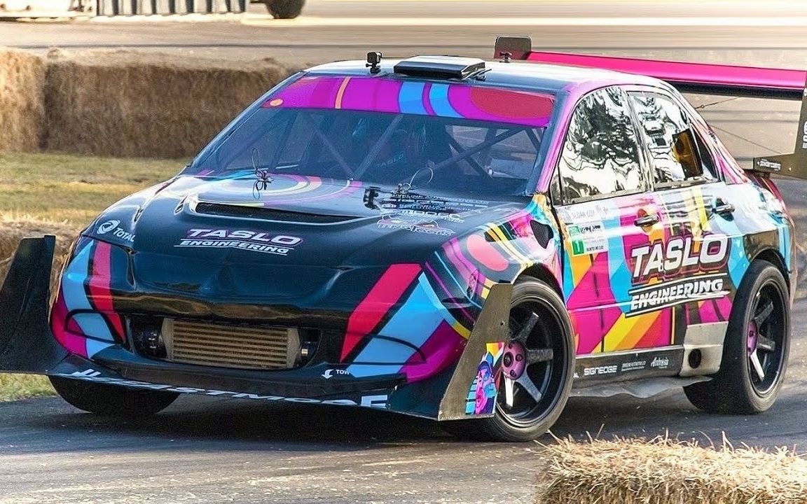 800马力爆改8代evo爬山赛车!