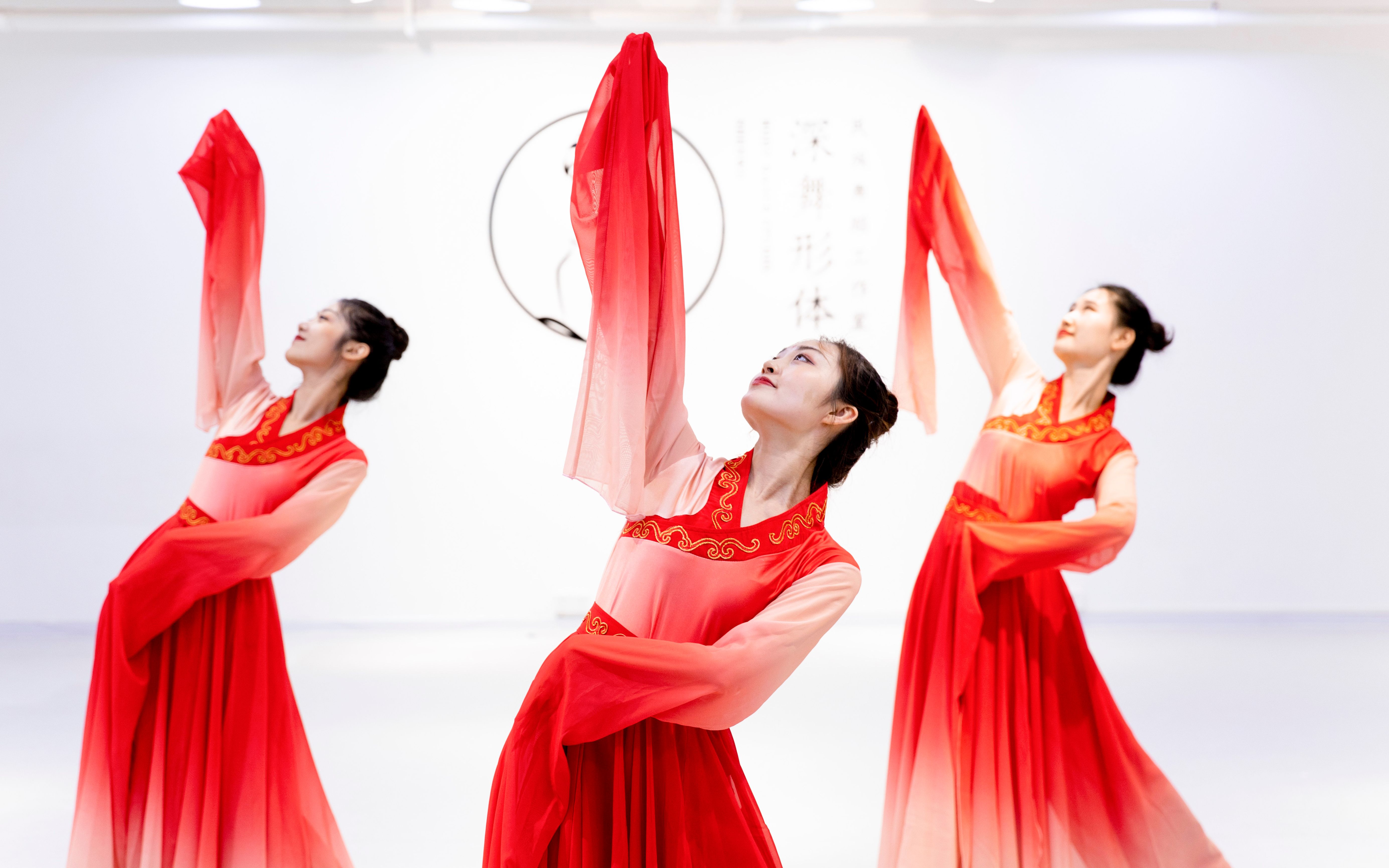 深舞形体南国有佳人一曲惊鸿舞