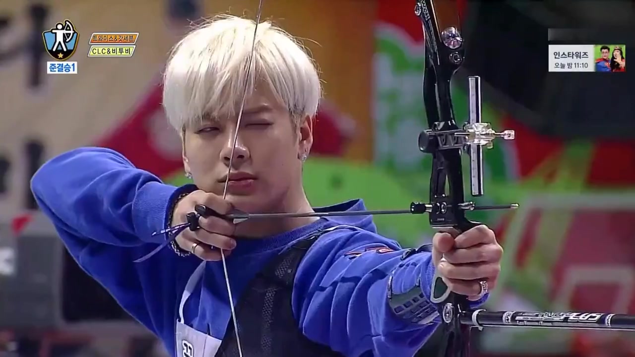 【王嘉尔】2016 mbc偶像运动会射箭 jackson cut