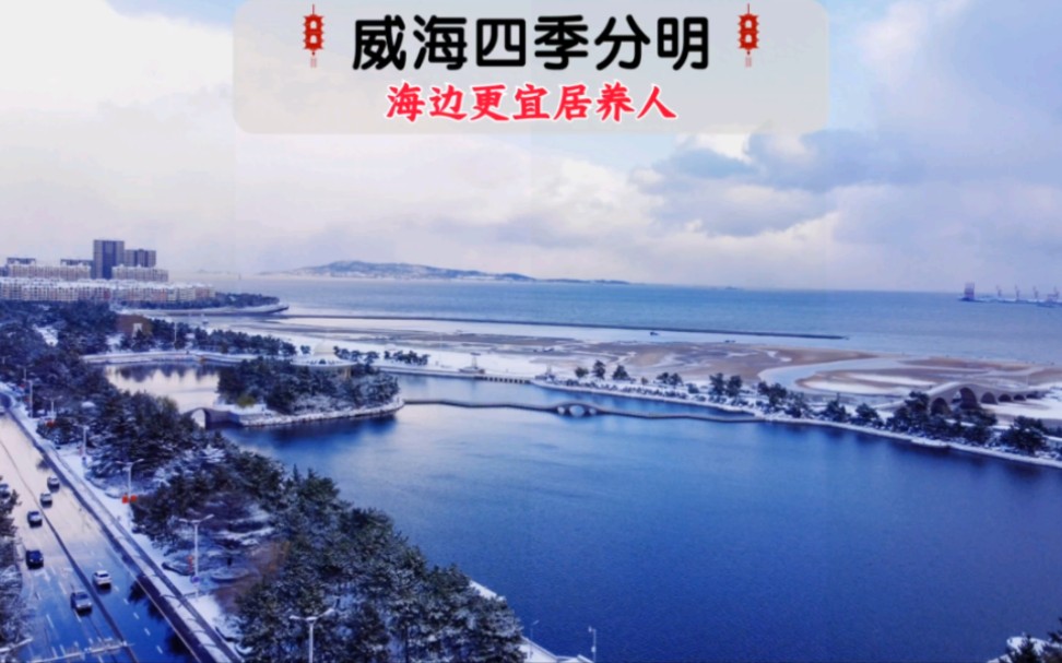 [图]冬天雪景很美四季分明的威海更宜居