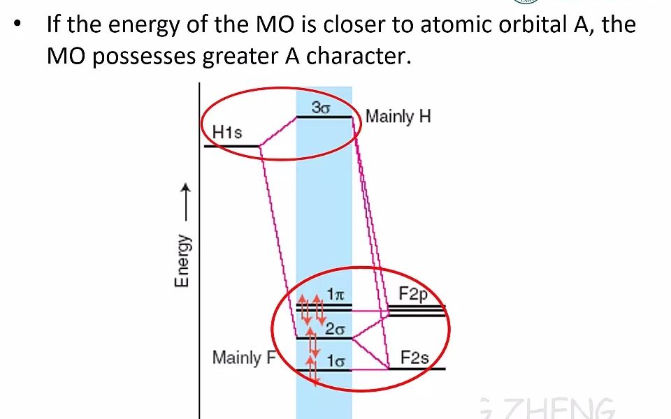 MOT 异核双原子分子处理原则及讨论分子性质的重要依据(无机化学双语)哔哩哔哩bilibili