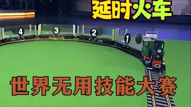 【无用技能大比拼】德国人也太无聊了...😓火车延时大比赛