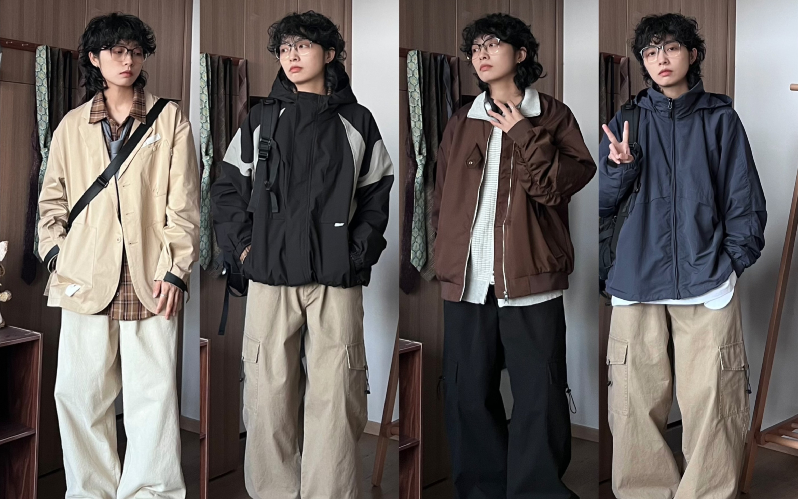 秋冬中性风穿搭/让我看看谁还没有准备好看的西装