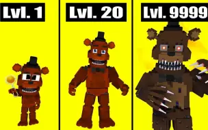 Download Video: 克鲁克LVL.1 VS反派LVL.20 VS BOSS LVL.9999 FNAF VS怪兽学校