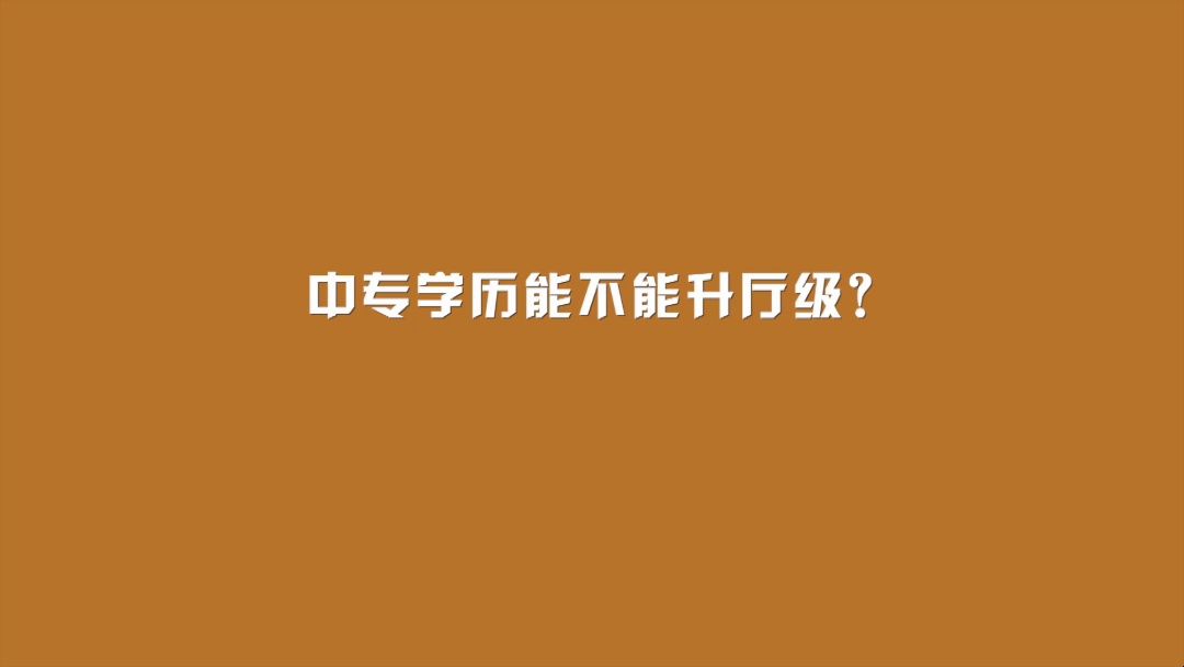 中专学历,能不能升厅级?哔哩哔哩bilibili