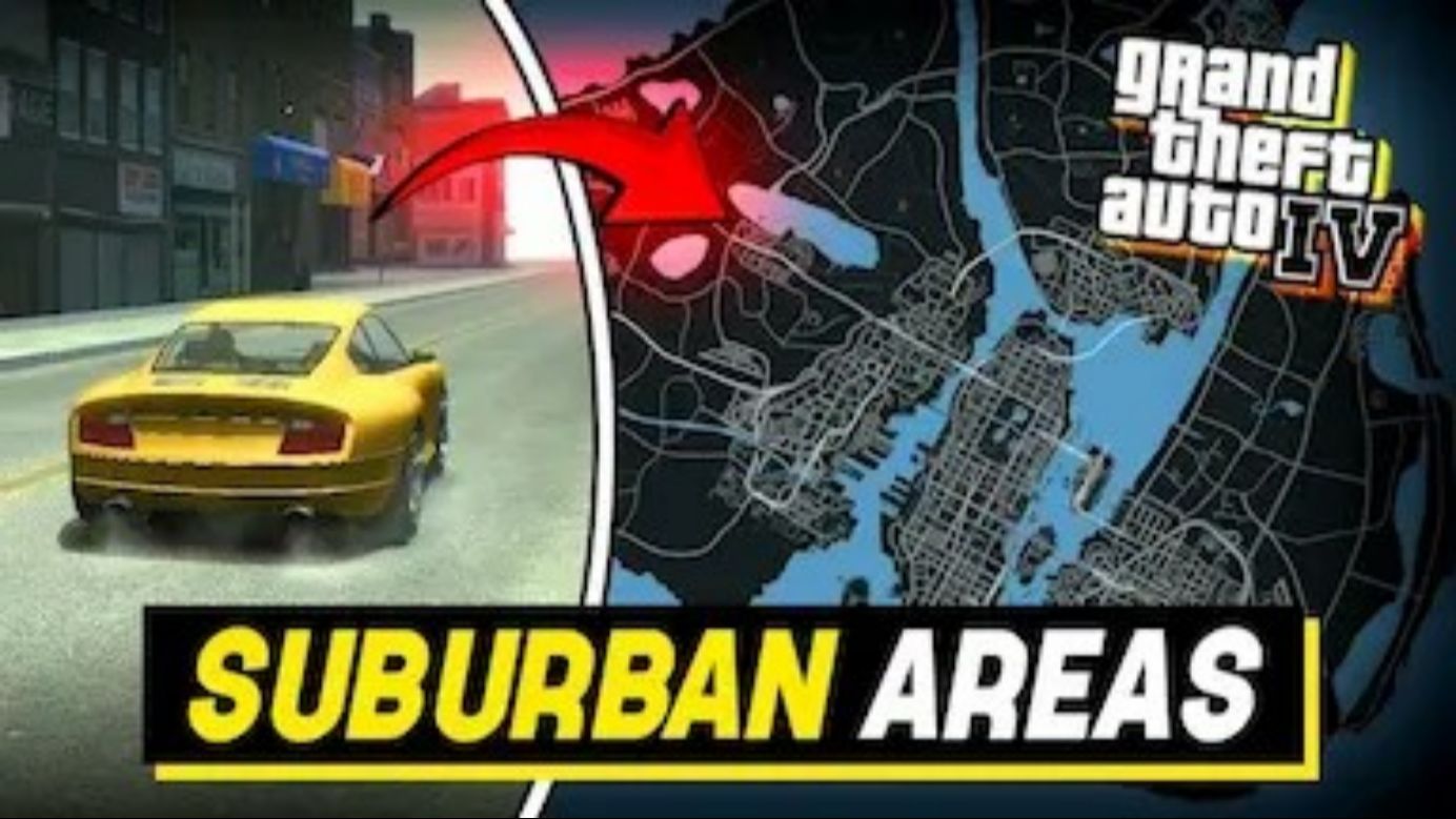 [图]GTA4原本城市更大被删减的内容分析