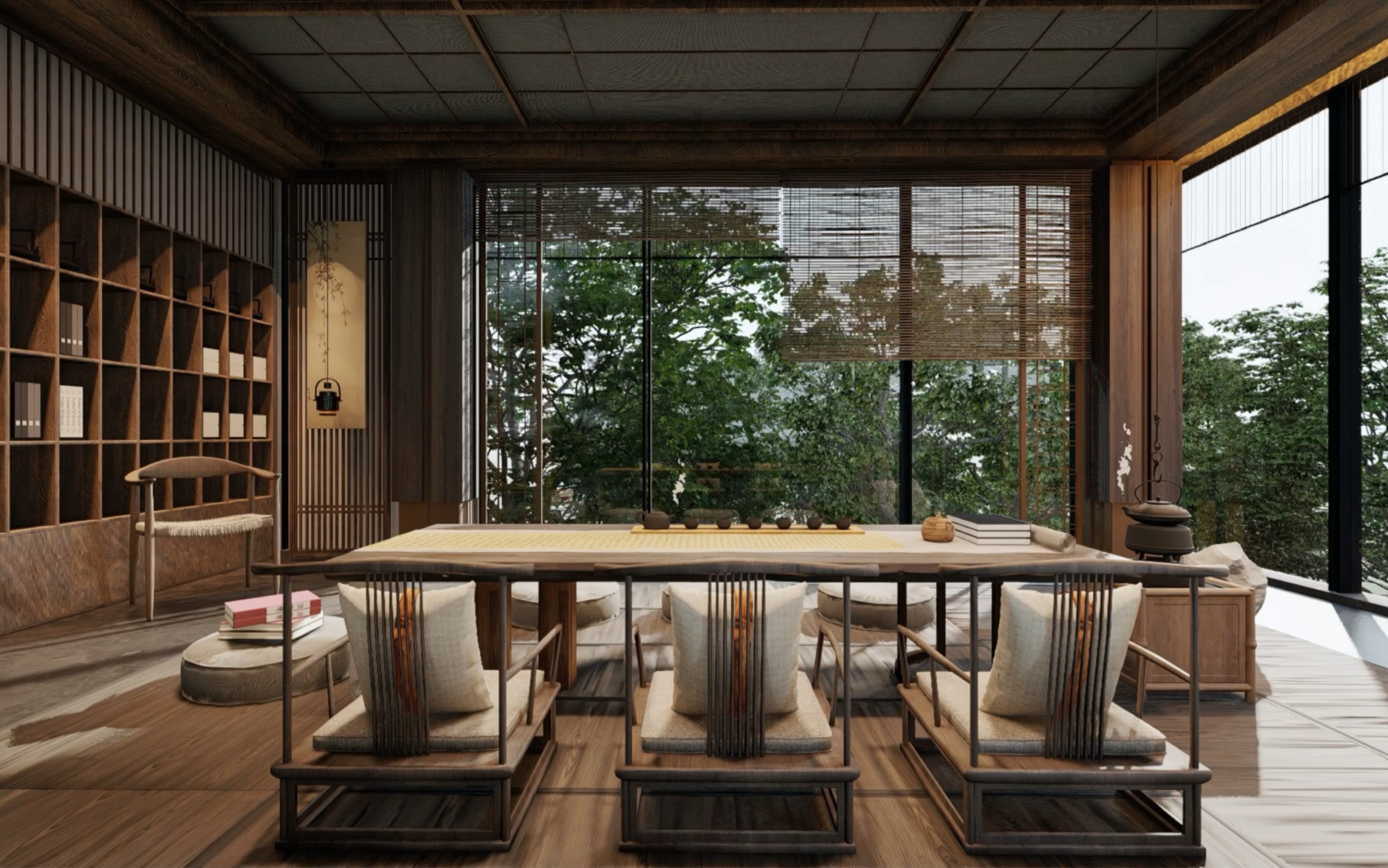 lumion12中式风格茶室渲染,感谢观看.