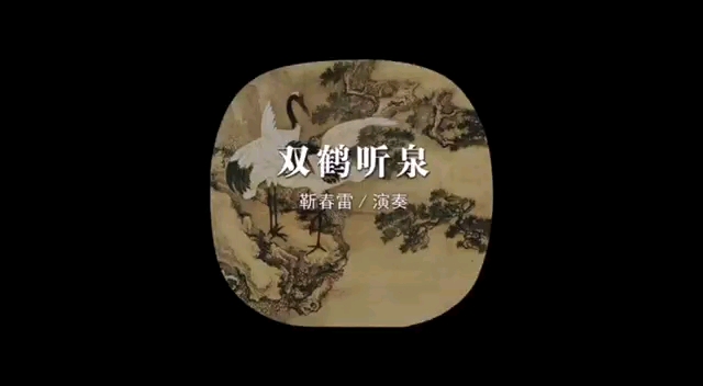 靳春雷古琴《双鹤听泉(听泉引)》南京古琴老师课上随拍