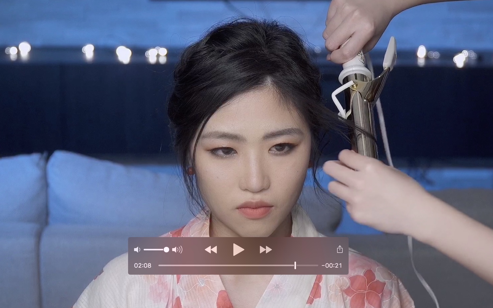 活动作品浴衣日式盘发造型和服浴衣的发型分享