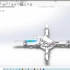 【四轴航拍无人机】-TBS Discovery无人机SolidWorks三维造型-SWEDU