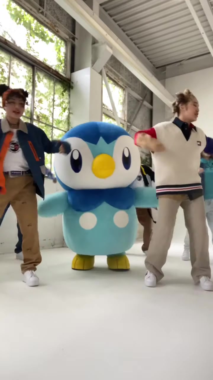 【公式】项目POCHA“Piplup Step”Shorts哔哩哔哩bilibili