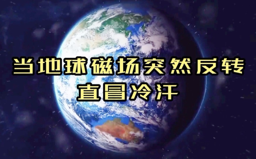 如果地球的磁场突然反转,将会发生什么?看得我直冒冷汗哔哩哔哩bilibili