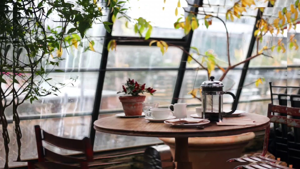 【白噪音】下雨天在咖啡馆休息/靠窗的位置