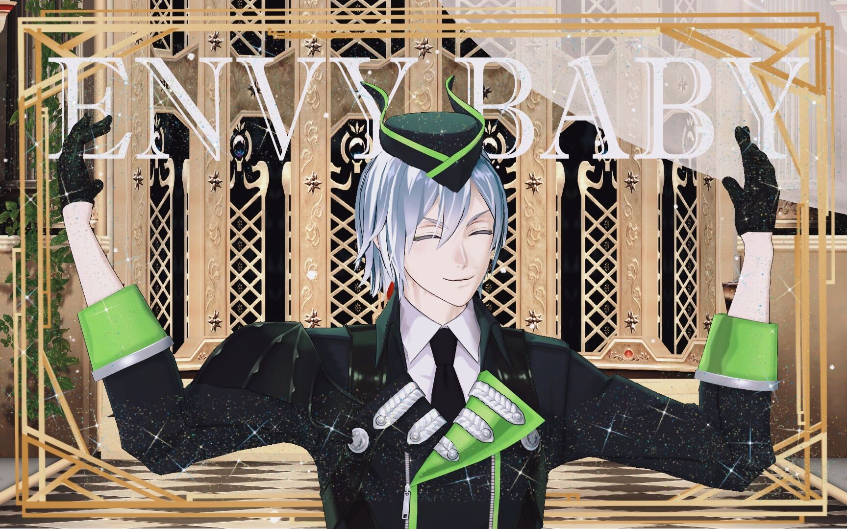 【mmd扭曲仙境】エンヴィーベイビー / silver 【字幕付】_哔哩哔哩