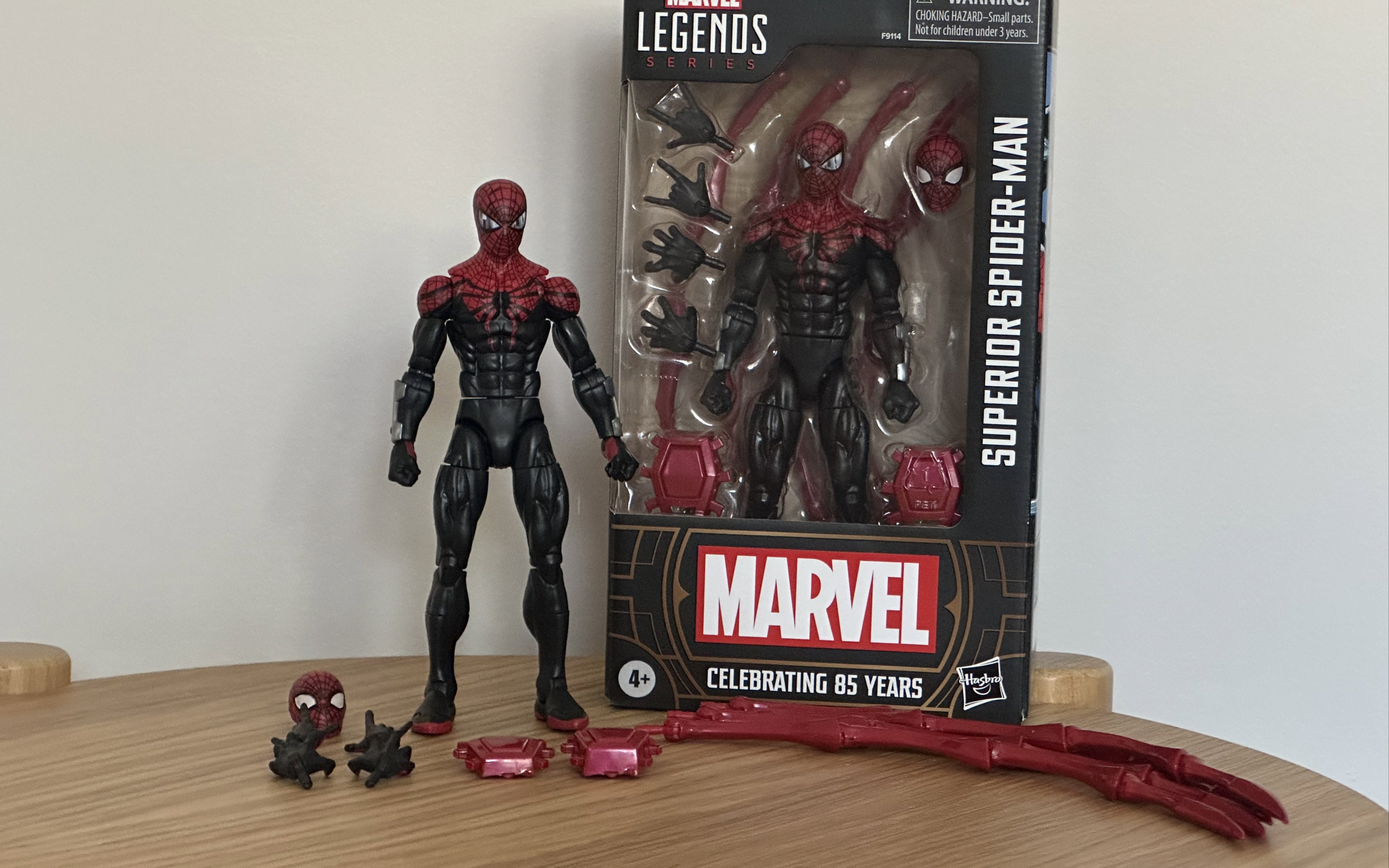 【新品首发测评】Marvel Legends 85周年 究极蜘蛛侠 章帕克哔哩哔哩bilibili