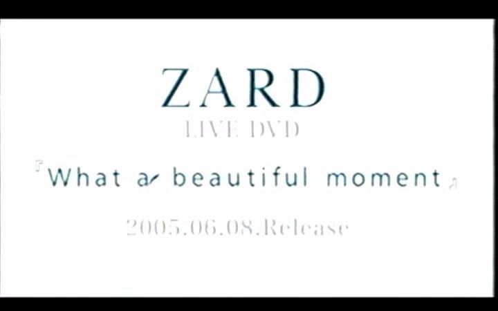 [图]ZARD what a beautiful moment店头VTR