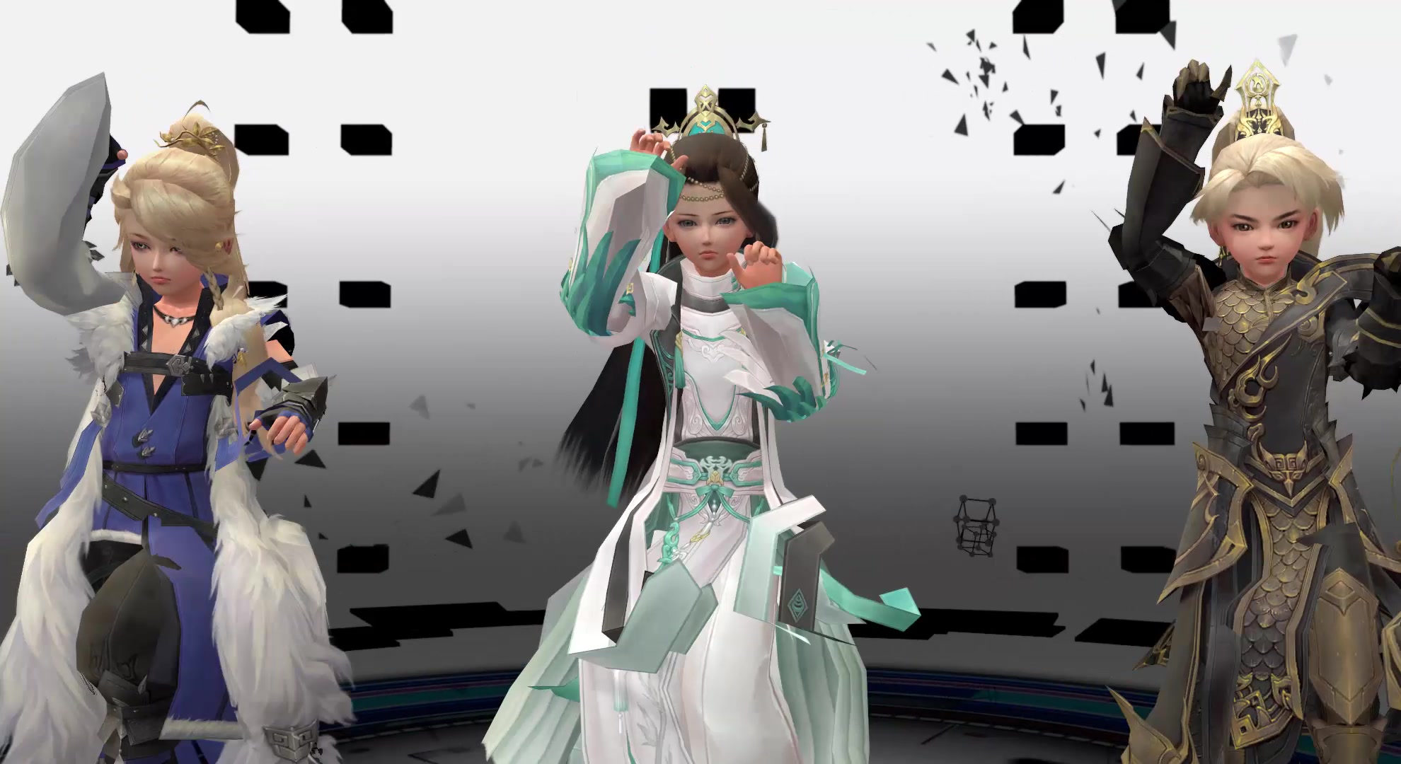 【剑网三mmd】琴苍霸正太的step