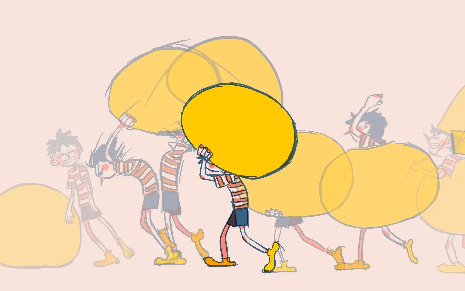 【动画 2D】5秒小动画！从 拍动作参考 到 成品 的制作过程_哔哩哔哩_bilibili