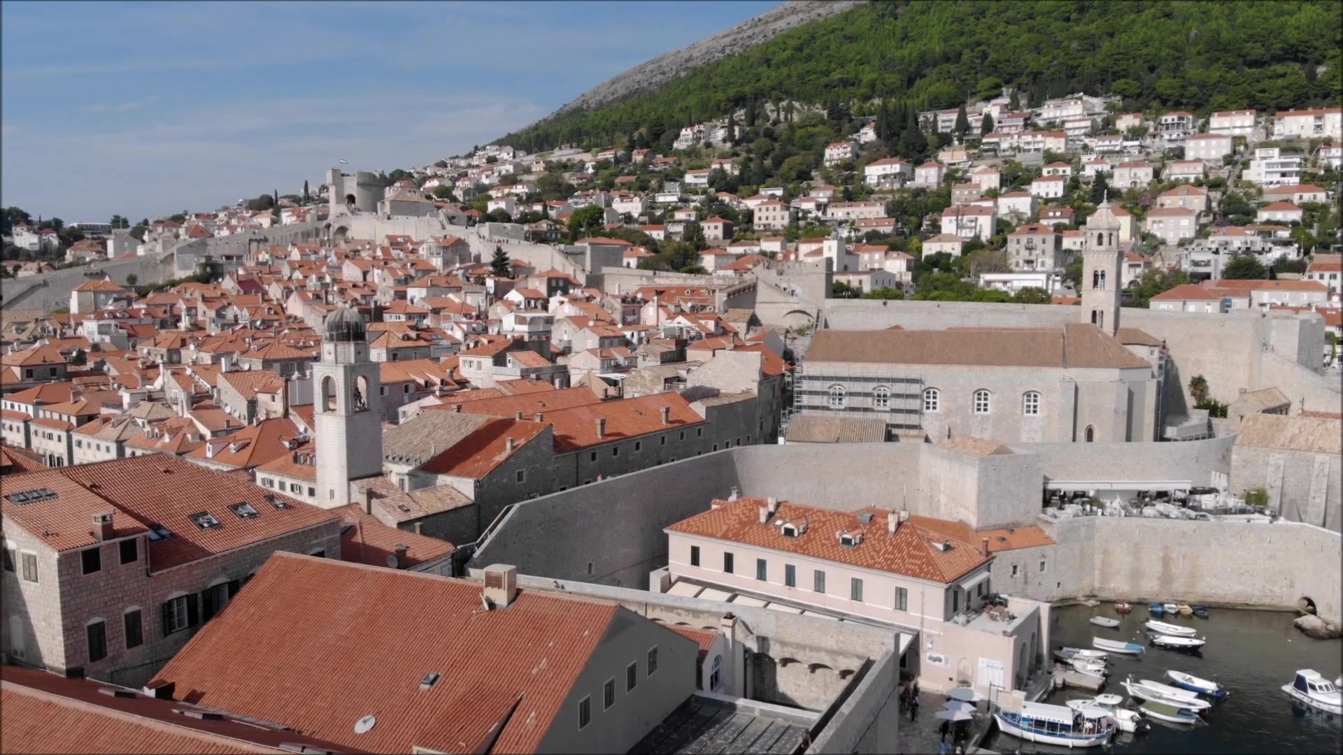 君临城 克罗地亚航拍 dubrovnik riviera from the air croatia