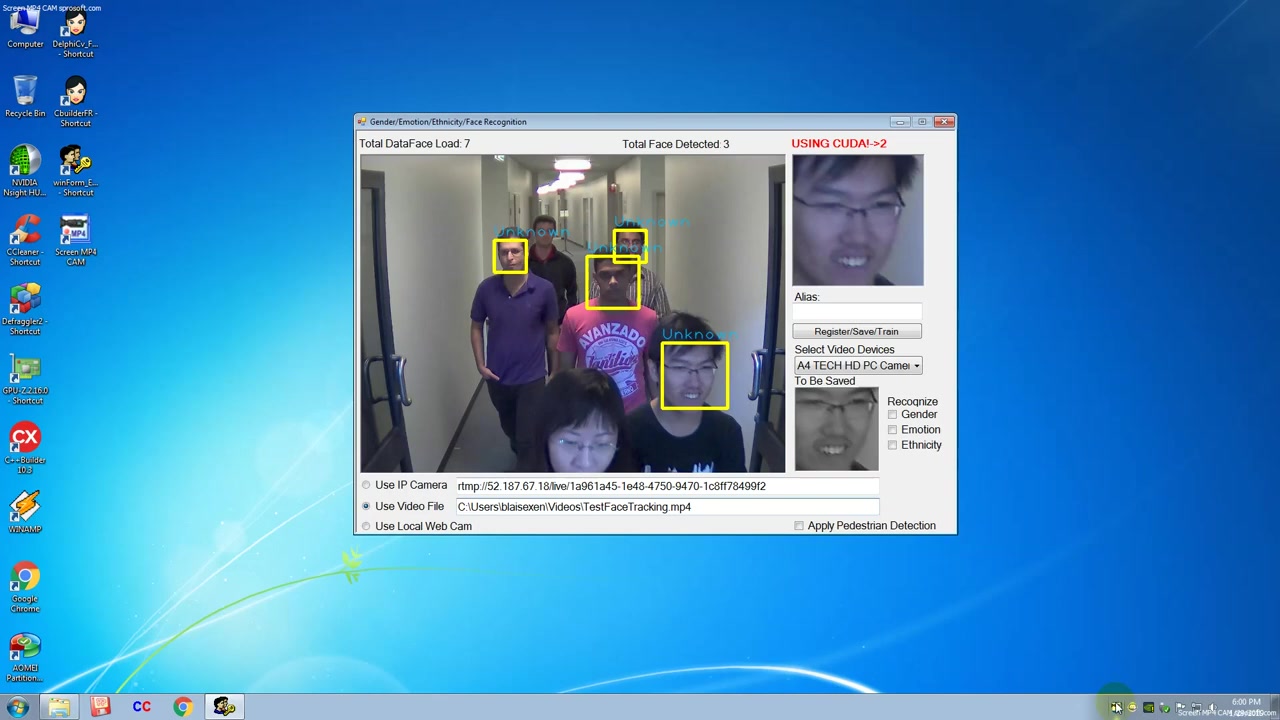 EmguCv OpenCvSharp Face Recognition with Cuda哔哩哔哩bilibili