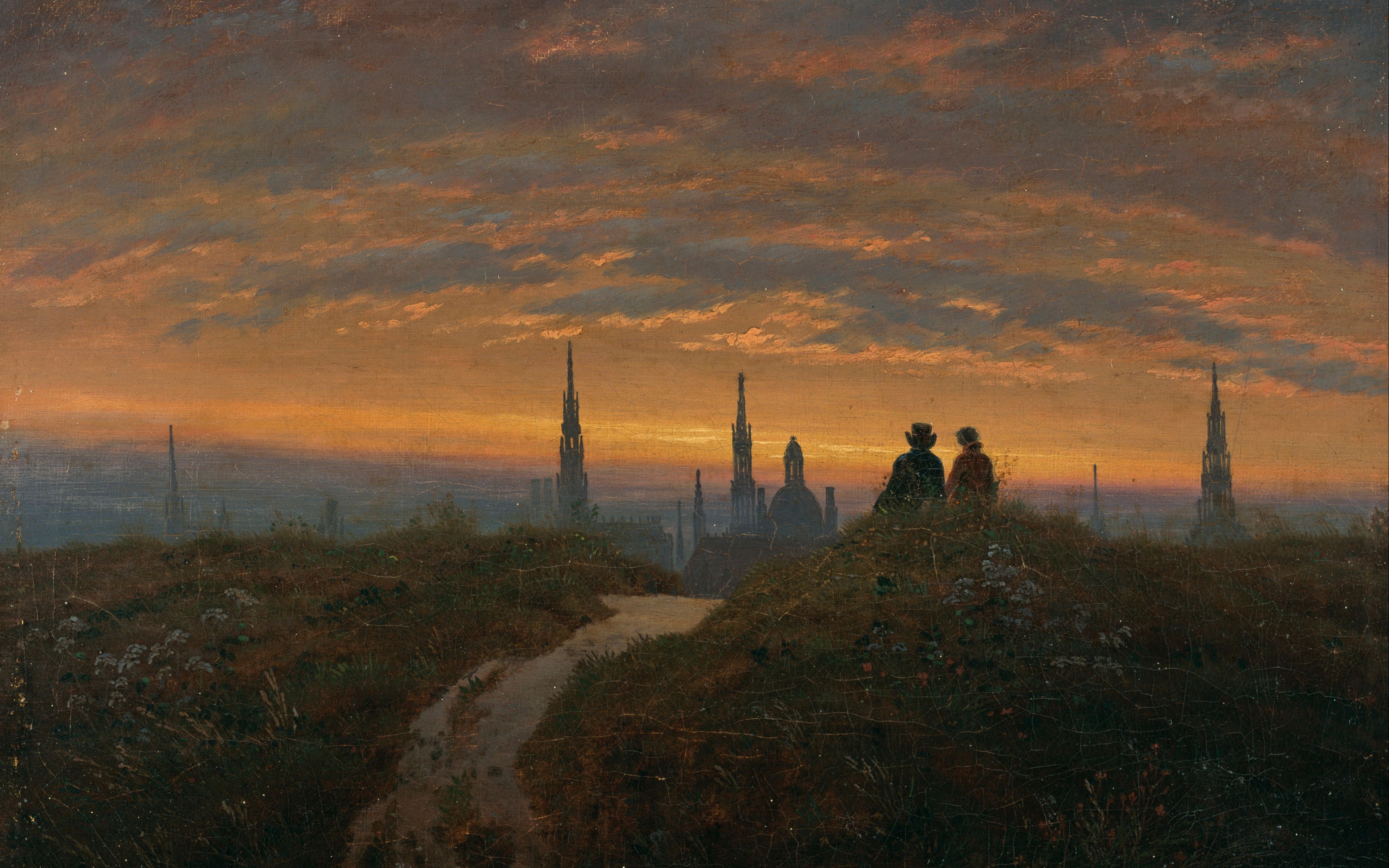 [图]【4K高清】卡尔·古斯塔夫·卡若斯（Carl Gustav Carus）油画作品欣赏。