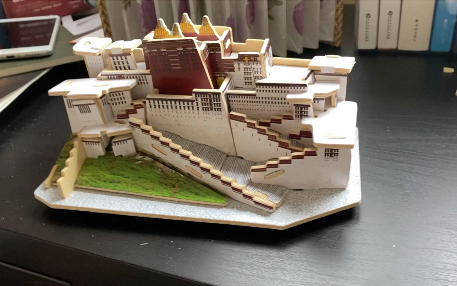 手工布达拉宫木质拼装