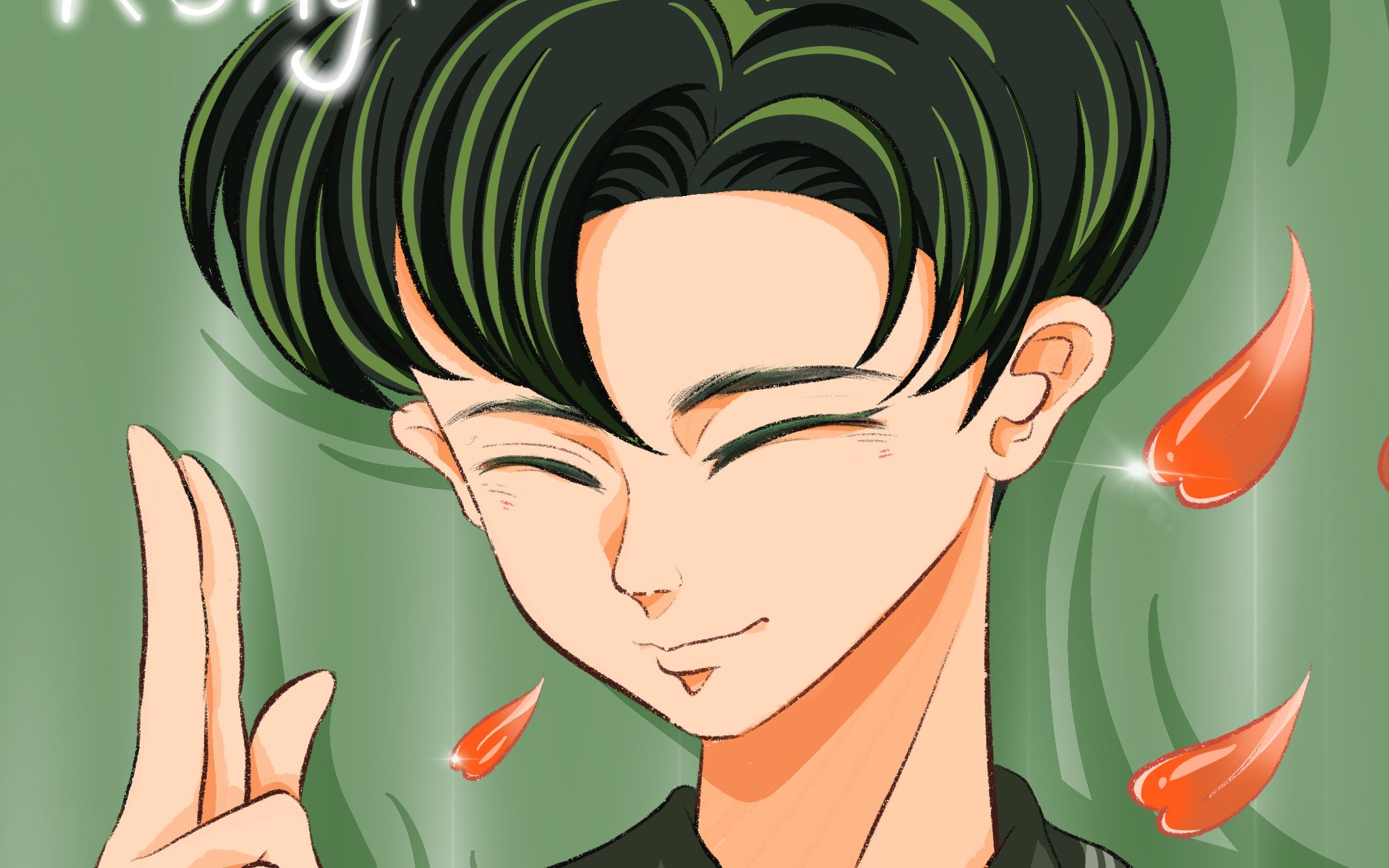 【procreate】绘画过程 美少女战士 地场卫 ipad