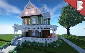 [图]【我的世界】【BUILDZ】Minecraft：传统的美国郊区房屋 - 建筑评论2017