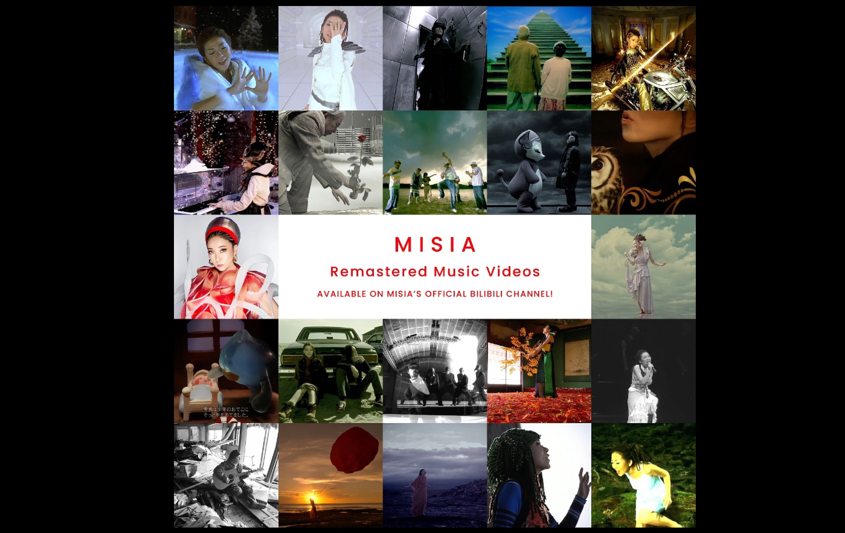 MISIA高清修复版MV官方精选集哔哩哔哩bilibili